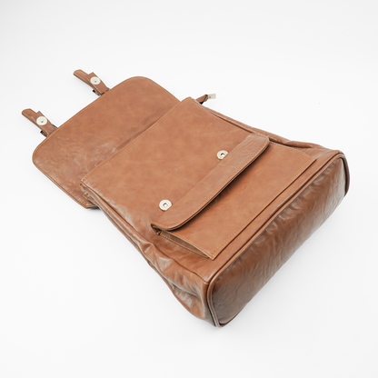 BuckleCharm Backpack Brown