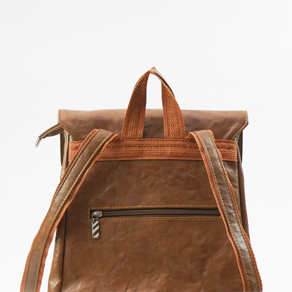 BuckleCharm Backpack Brown