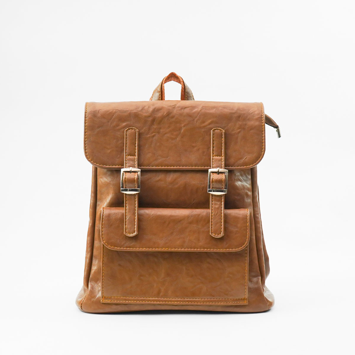 BuckleCharm Backpack Brown